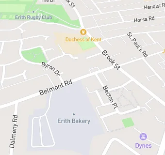 map for Belmont Balti House