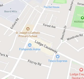 map for Fishponds Convenience Stores