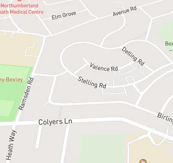 map for Stelling Road Chemist