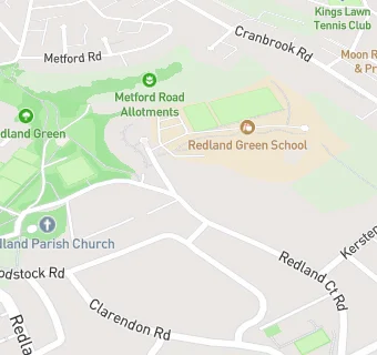 map for Redland Green