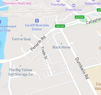 map for Trade Street Food Stores