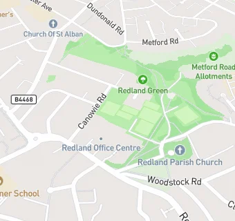 map for Redland Green Club