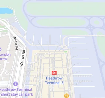 map for WH Smiths (airside)