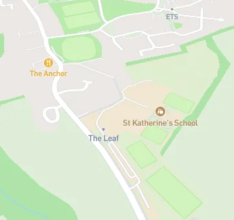 map for St Katherine's School