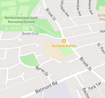 map for The Duchess Of Kent
