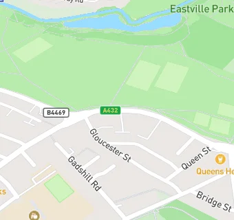 map for Eastville Park SS