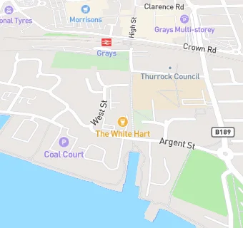 map for The White Hart