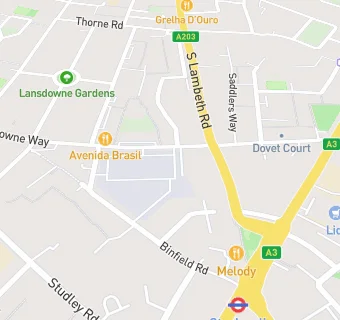 map for Stockwell Bus Garage Canteen