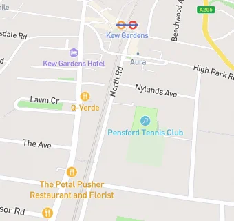 map for North Road Surgery