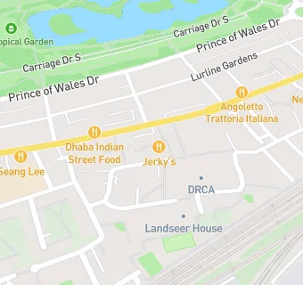 map for Battersea Fish Bar