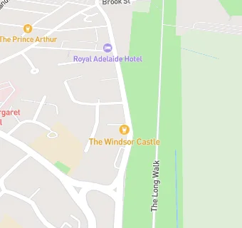 map for The Windsor Castle Public House