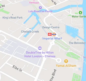 map for DoubleTree By Hilton London Chelsea