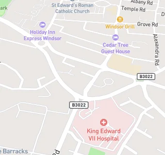 map for Restbite Cafe At King Edward VII Hospital