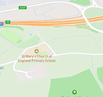 map for St Mary's Church of England Voluntary Aided Primary School, Portbury