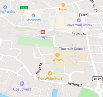 map for The Grays Surgery