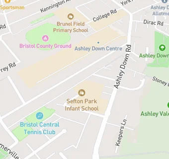 map for Sefton Park Junior School