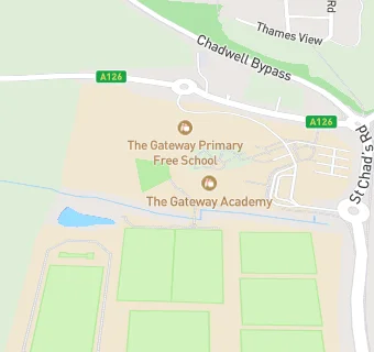 map for The Gateway Primary Free School