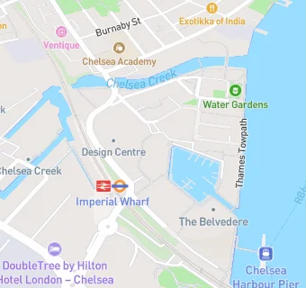 map for Millennium Chelsea Harbour Hotel