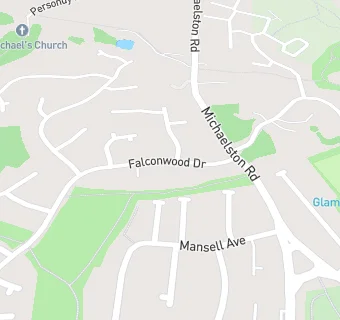 map for Falconwood Assessment home