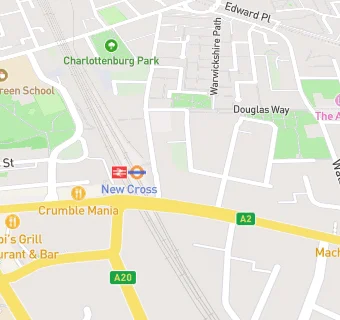 map for New Cross Kiosk Newsagent