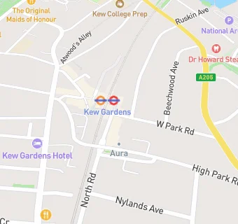 map for Kew Convenience Store