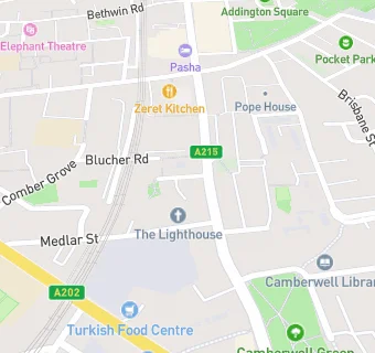 map for Ar camberwell supermarket