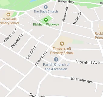 map for The Contract Dining Company C/O Timbercroft Primary School