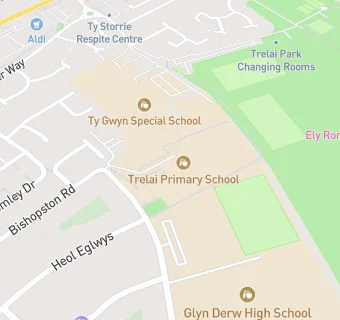 map for Trelai Primary School