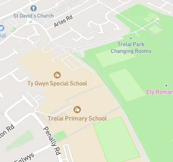 map for Woodlands High School