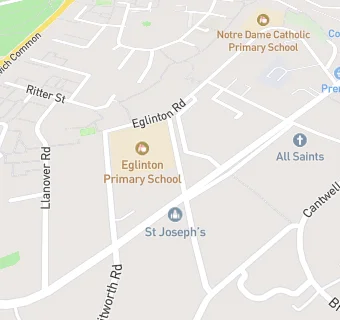 map for Eglinton Primary School