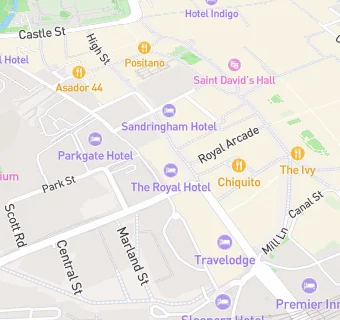 map for The Royal Hotel