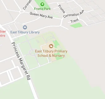 map for East Tilbury Junior School