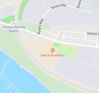 map for Harris Academy Riverside