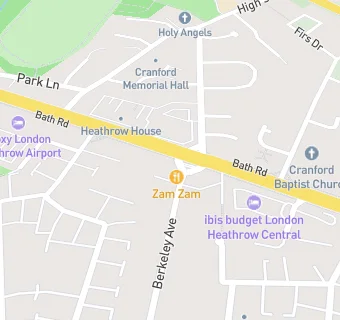 map for Halal Meat shop