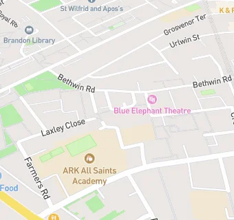 map for Sir John Kirk Close Surgery (Nexus Health Group)