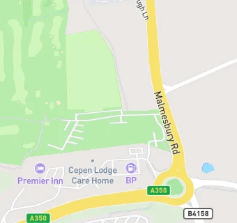 map for Chippenham Golf Club