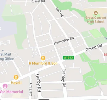 map for Milton Road Surgery