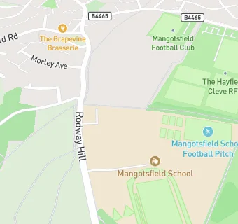 map for Mangotsfield School