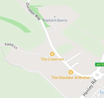 map for THE CROWN INN