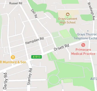 map for Dell Medical Centre