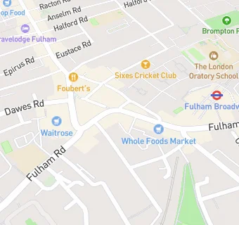 map for Fulham Fish & Chips (Kennedys)