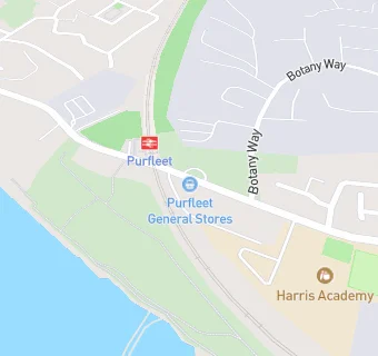 map for Purfleet General Store