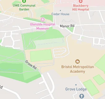 map for Bristol Metropolitan College