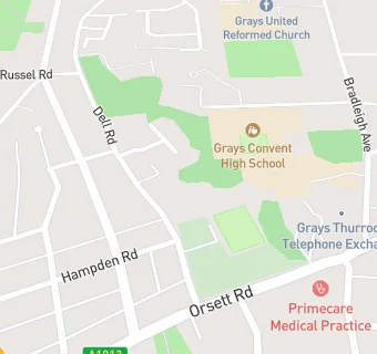 map for Quarry Hill Primary and Pre School