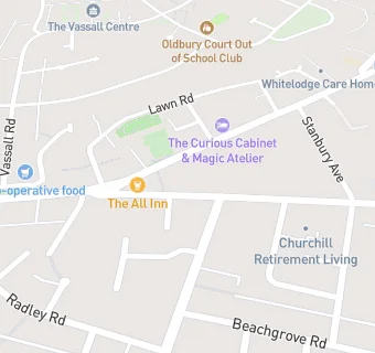 map for The All Inn Pub