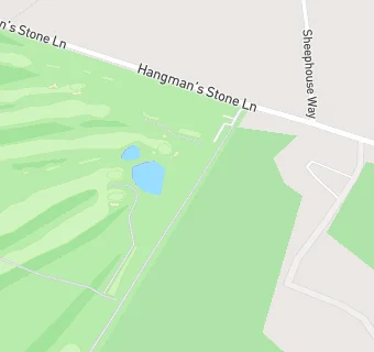 map for West Berkshire Golf Club