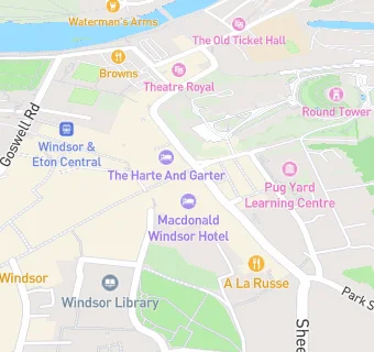 map for MacDonald Windsor Hotel