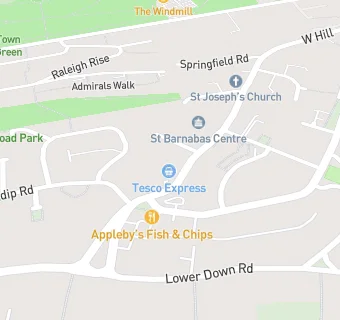 map for Tesco Express