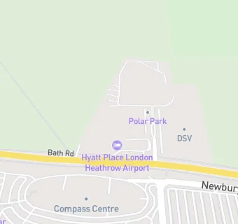 map for Hyatt Place London Heathrow