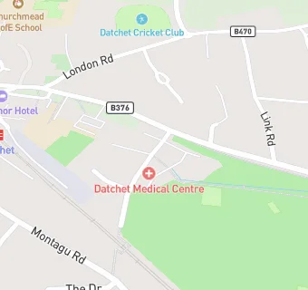 map for Datchet Health Centre